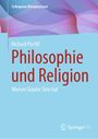 Richard Purtill: Philosophie und Religion. Warum Glaube Sinn hat. Wellenmuster in Blau- und Lilatönen im Hintergrund.