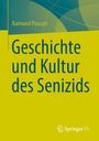 „Raimund Pousset: Geschichte und Kultur des Senizids.“ Gelbes Cover mit abstrakten blauen und grünen Formen. Springer VS-Logo.