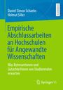 Daniel Simon Schaebs: Empirische Abschlussarbeiten an Hochschulen für Angewandte Wissenschaften, Buch