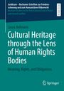 Bucheinband: Titel "Cultural Heritage through the Lens of Human Rights Bodies". Autorin: Laura Hofmann. Verlag: Springer.