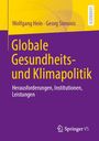 "Globale Gesundheits- und Klimapolitik" in gelber Schrift auf lila Grund. Autoren: Wolfgang Hein, Georg Simonis. Lehrbuch.