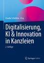 „Digitalisierung, KI & Innovation in Kanzleien, 2. Auflage, Claudia Schieblon Hrsg.“ Logo unten rechts.