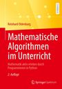 Mathematische Algorithmen im Unterricht, Reinhard Oldenburg. Farbverlauf von Gelb zu Rot, darunter ein Verlag-Logo.