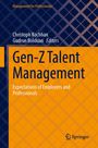 Titel: Gen-Z Talent Management. Autoren: Christoph Kochhan, Gudrun Bolduan. Hintergrund: oranges und blaues Rautenmuster.