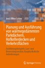Buchtitel: Planung und Ausführung von wärmegedämmten Parkdächern. Orange Hintergrund mit grafischen Elementen.
