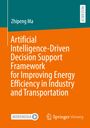 Titel: "Artificial Intelligence-Driven Decision Support Framework". Farben: Orange, Grün. Logos: MOREMEDIA, Springer Vieweg.