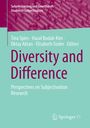 „Diversity and Difference“ in großer Schrift. Menschen überqueren einen Zebrastreifen von oben gesehen. Springer VS Logo.