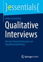 Volker Eickenberg: Qualitative Interviews, Buch