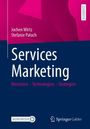 „Services Marketing: Menschen – Technologien – Strategien“ von Jochen Wirtz und Stefanie Paluch. Oben „LEHRBUCH“.