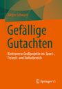 Oben "Jürgen Schwark", darunter "Gefällige Gutachten", dann "Kontroverse Großprojekte im Sport-, Freizeit- und Kulturbereich".