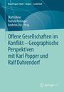 „Offene Gesellschaften im Konflikt – Geographische Perspektiven mit Karl Popper und Ralf Dahrendorf“, abstrakte Formen.