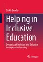 Text: "Helping in Inclusive Education: Dynamics of Inclusion and Exclusion in Cooperative Learning". Roter Hintergrund. Logo unten.