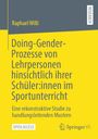 Titel: "Doing-Gender-Prozesse von Lehrpersonen hinsichtlich ihrer Schüler:innen im Sportunterricht". Untertitel: "Eine rekonstruktive Studie zu handlungsleitenden Mustern". Links ist das Logo "Springer VS". Das Design ist gelb mit grauen Elementen.
