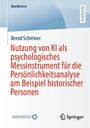 Titel: "Nutzung von KI als psychologisches Messinstrument..." von Bernd Schreiner; Logo von Springer.