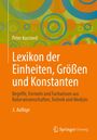„Lexikon der Einheiten, Größen und Konstanten“ von Peter Kurzweil. Buntes Design mit Kreisen.