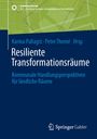 Titel: Resiliente Transformationsräume. Herausgeber: Karina Pallagst, Peter Thomé. Logo oben links, Springer unten.