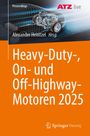 Oben: Proceedings, ATZ live. Unten: Heavy-Duty-, On- und Off-Highway-Motoren 2025, Springer Vieweg. Hintergrund: Transparentes Fahrzeug.