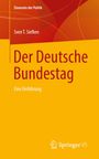Orange-gelbe Buchcover mit den Texten: "Elemente der Politik", "Sven T. Siefken", "Der Deutsche Bundestag", "Eine Einführung", "Springer VS".