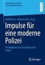 Buchtitel: "Impulse für eine moderne Polizei". Autoren: Rolf Ritsert, Antonio Vera. Verlag: Springer. Cover in Blau.