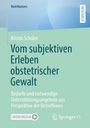 BestMasters, Kristin Schüler. Vom subjektiven Erleben obstetrischer Gewalt. Logos: MOREMEDIA, Springer VS.