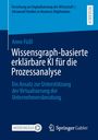 "Wissensgraph-basierte erklärbare KI für die Prozessanalyse" von Anne Füßl. Springer Gabler Logo unten.