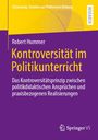 "Kontroversität im Politikunterricht" von Robert Hummer. Lila Cover mit gelbem Akzent oben; Springer VS Logo unten.