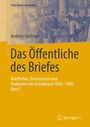 Andreas Sicklinger: Das Öffentliche des Briefes, Buch