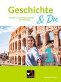 "Geschichte & Du", "Von der Ur- und Frühgeschichte zum Mittelalter", "Schleswig-Holstein", eine junge Frau vor dem Kolosseum.