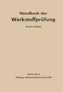 K. Alberti: Die Prüfung nichtmetallischer Baustoffe, Buch