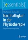 Andreas Alt: Nachhaltigkeit in der Physiotherapie, Buch