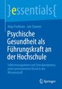 Anja Frohnen: Psychische Gesundheit als Führungskraft an der Hochschule, Buch