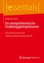 Deborah Kant: Das mengentheoretische Unabhängigkeitsphänomen, Buch