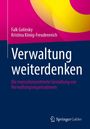 Falk Golinsky: Verwaltung weiterdenken, Buch