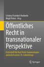 „Öffentliches Recht in transnationaler Perspektive“. Oben Namen der Herausgeberinnen. Springer-Logo unten rechts.