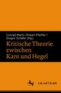 Titel: "Kritische Theorie zwischen Kant und Hegel". Autoren: Conrad Mattli, Robert Pfeiffer, Gregor Schäfer. Verlagslogo: J.B. Metzler.