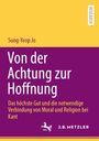"Von der Achtung zur Hoffnung" von Sung-Yeop Jo, J.B. Metzler. Gelbes und lila Design mit Pferdelogo.
