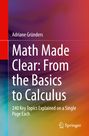 Adriane Gründers: Math Made Clear: From the Basics to Calculus, Buch