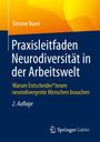 "Praxisleitfaden Neurodiversität in der Arbeitswelt", von Simone Burel. Blaue Abdeckung mit Springer Gabler Logo.
