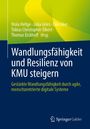 Titel: "Wandlungsfähigkeit und Resilienz von KMU steigern". Blau-grüner Hintergrund, Springer Gabler Logo.