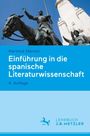 „Einführung in die spanische Literaturwissenschaft“ von Hartmut Stenzel, 4. Auflage. Statue eines Reiters vor einem Turm.