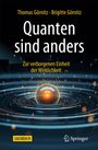 "Quanten sind anders. Zur verborgenen Einheit der Wirklichkeit." Energiekugel mit Strahlen in digitalem Stil.