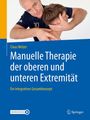 „Claus Melzer: Manuelle Therapie der oberen und unteren Extremität“. Ein Mann führt eine Nackenbehandlung durch.