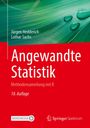"Angewandte Statistik", 18. Auflage, Autoren: Jürgen Hedderich, Lothar Sachs, mit grünen Blattstrukturen oben.