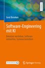 „Software-Engineering mit KI“ steht in großer Schrift. Bunte Kreise und Wellen als Hintergrund.