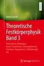 "Lehrbuch: Theoretische Festkörperphysik Band 3, Gerd Czycholl. Grüner, abstrakter Hintergrund mit rotem Bereich unten."