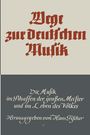 Hans Fischer: Wege zur deutschen Musik, Buch