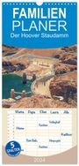 Volker Krahn: Familienplaner 2024 - Der Hoover Staudamm mit 5 Spalten (Wandkalender, 21 x 45 cm) CALVENDO, KAL