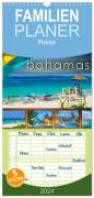 Peter Roder: Familienplaner 2024 - Die Westindischen Inseln - Bahamas mit 5 Spalten (Wandkalender, 21 x 45 cm) CALVENDO, KAL