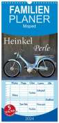 Ingo Laue: Familienplaner 2024 - Heinkel Perle mit 5 Spalten (Wandkalender, 21 x 45 cm) CALVENDO, KAL