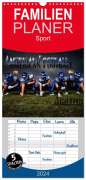 Renate Bleicher: Familienplaner 2024 - American Football - Athleten mit 5 Spalten (Wandkalender, 21 x 45 cm) CALVENDO, KAL
